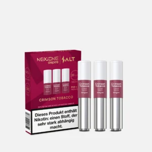 Salt NexiOne Pods 3er Pack - Crimson Tobacco (Tabak mit Erdbeer)